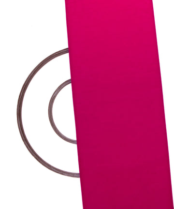 Magenta Colour Plain Net Fabric